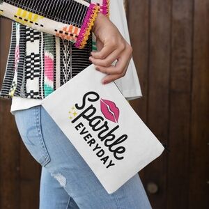 13. Zipper pouch for makeup cute and stylish